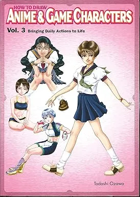 how to draw anime game characters volume 32