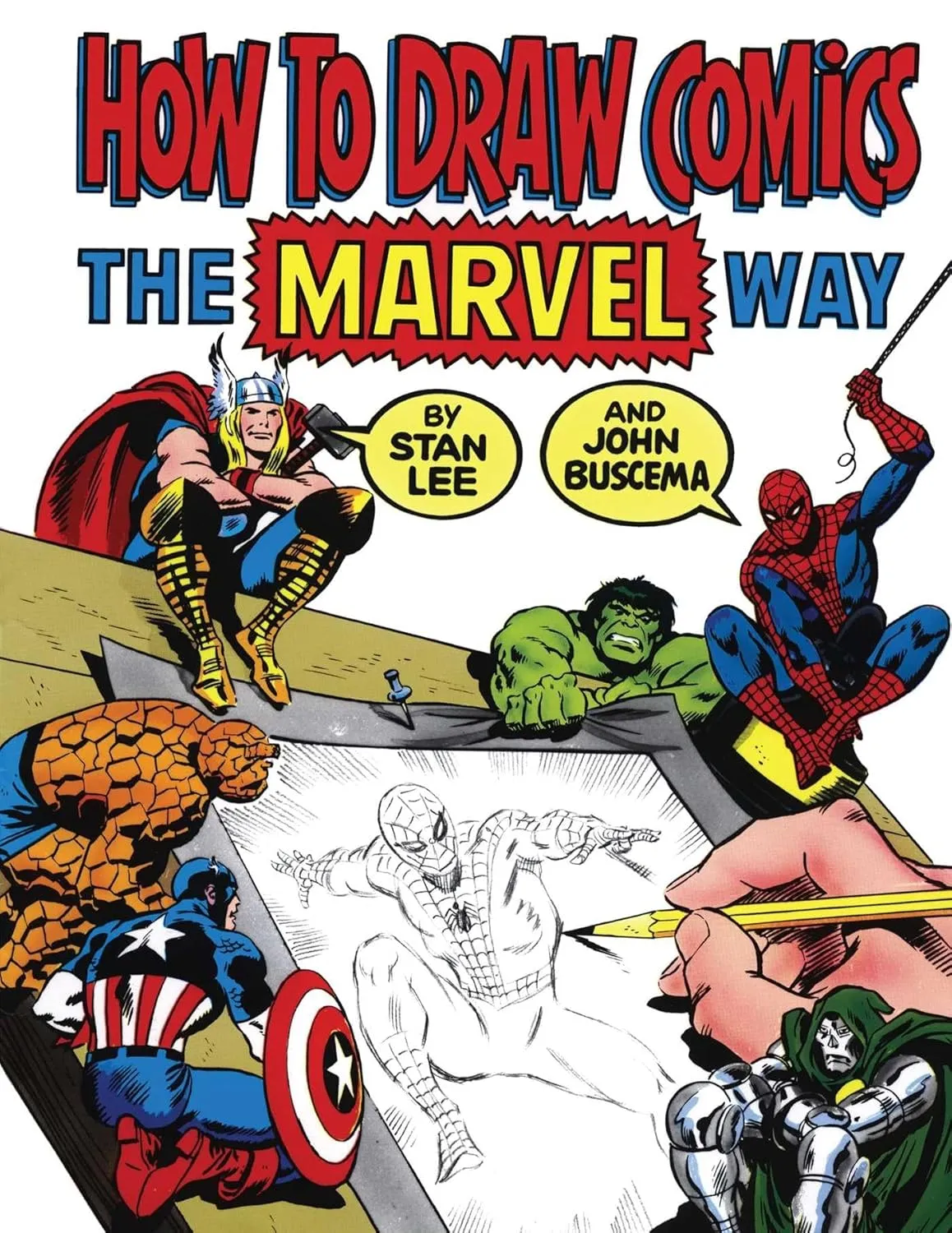 how to draw comics the marvel way