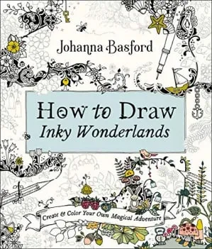 how to draw inky wonderlands johanna basford