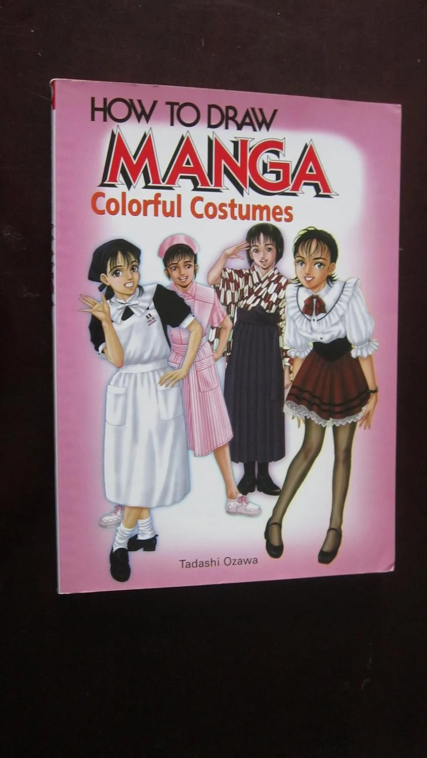 how to draw manga volume 14 colorful costumes