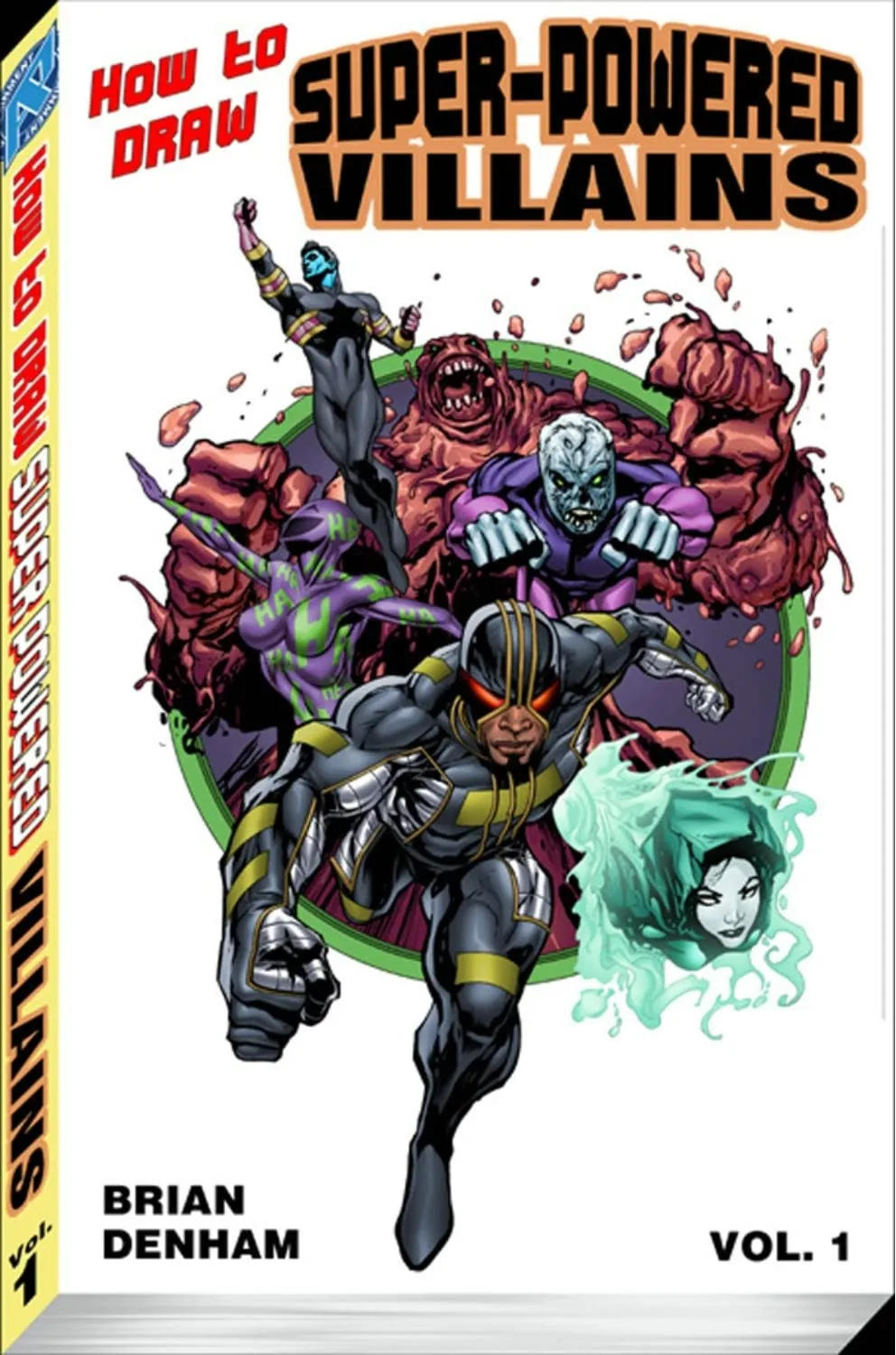 how to draw superpowered villains supersize 1