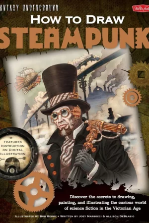 how to draw steampunk fantasy underground