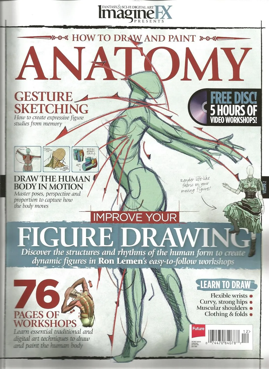 how to draw and paint anatomy volume 2 imaginefx presents 1