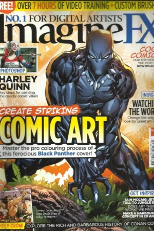 imagine fx august 2016 issue 137 create striking comic art 1
