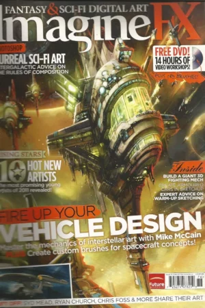 imagine fx magazine free disc 76 dec 2011 fantasy sci fi digital art