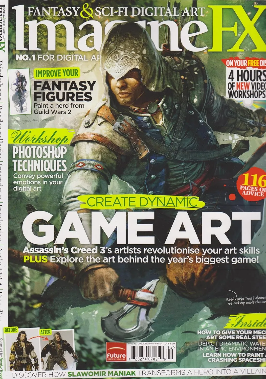 imagine fx magazine december 2012 create dynamic game art