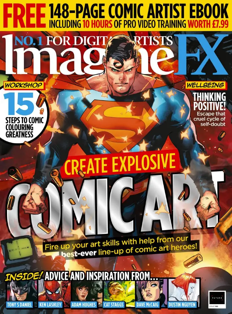 imaginefx sci fi fantasy art magazine