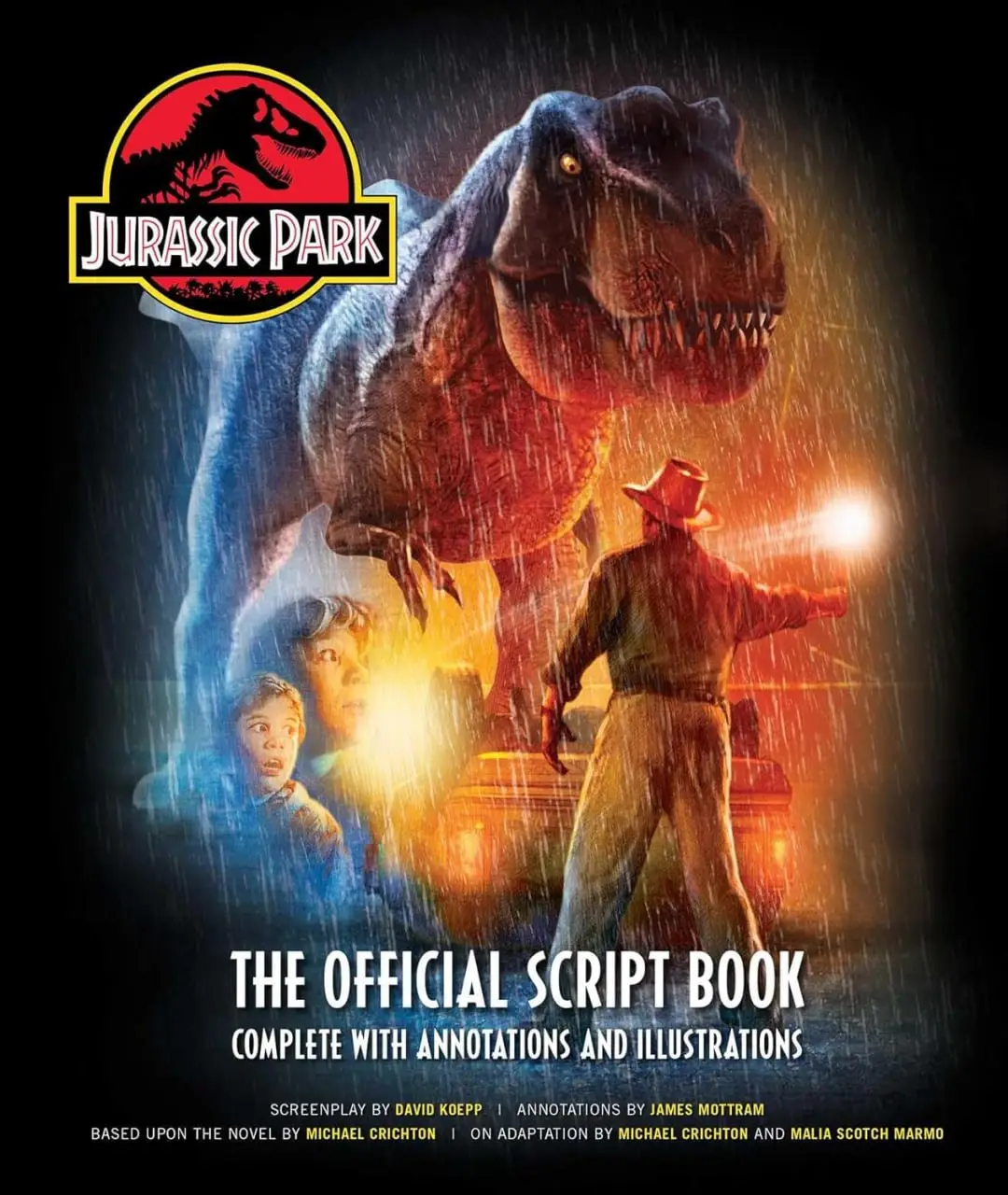jurassic park the official script book complete with annotations and illustrations