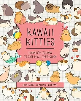kawaii kitties learn how to draw 75 cats in all their glory kawaii doodle2 1