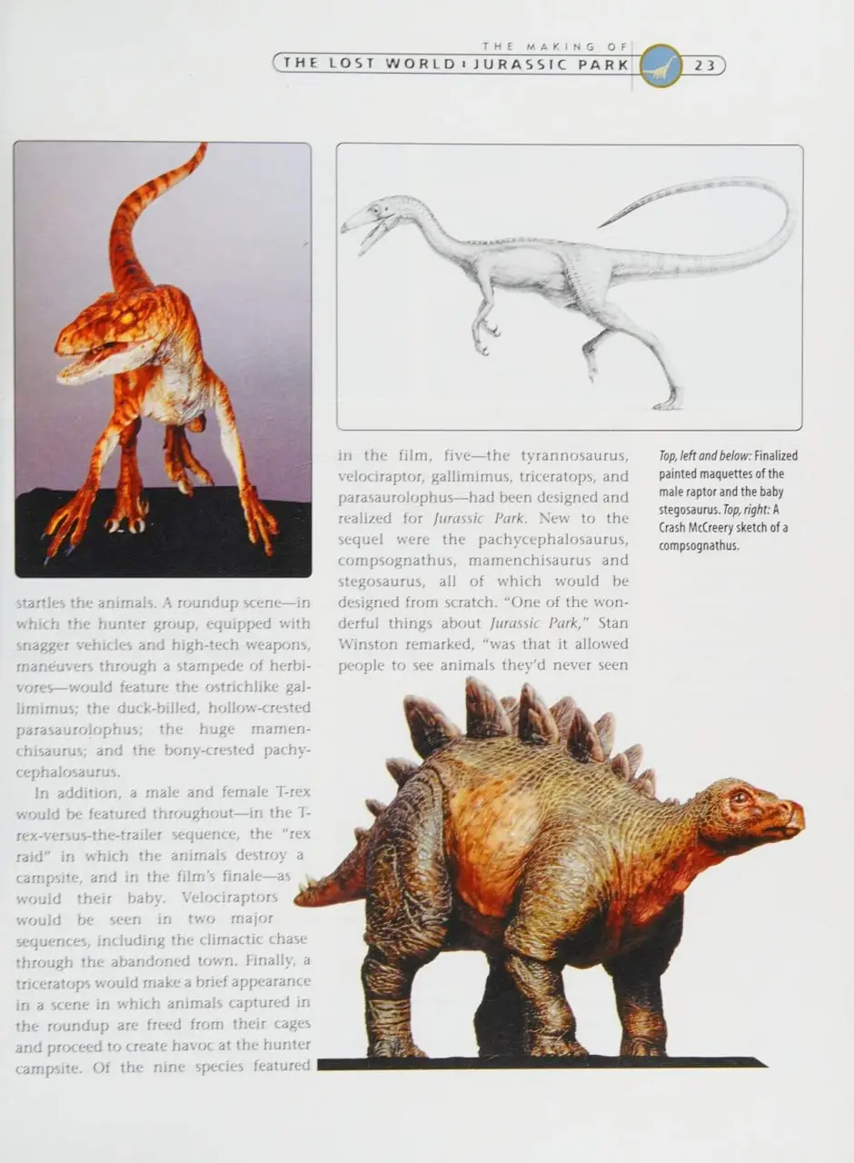 lost world making of the lost world jurassic park 3