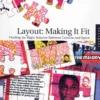 layout making it fit finding the right balance