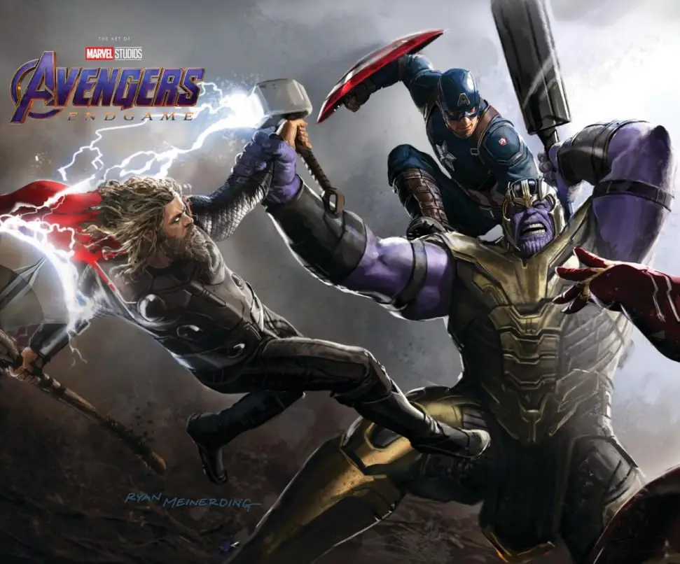marvels avengers endgame the art of the movie slipcase