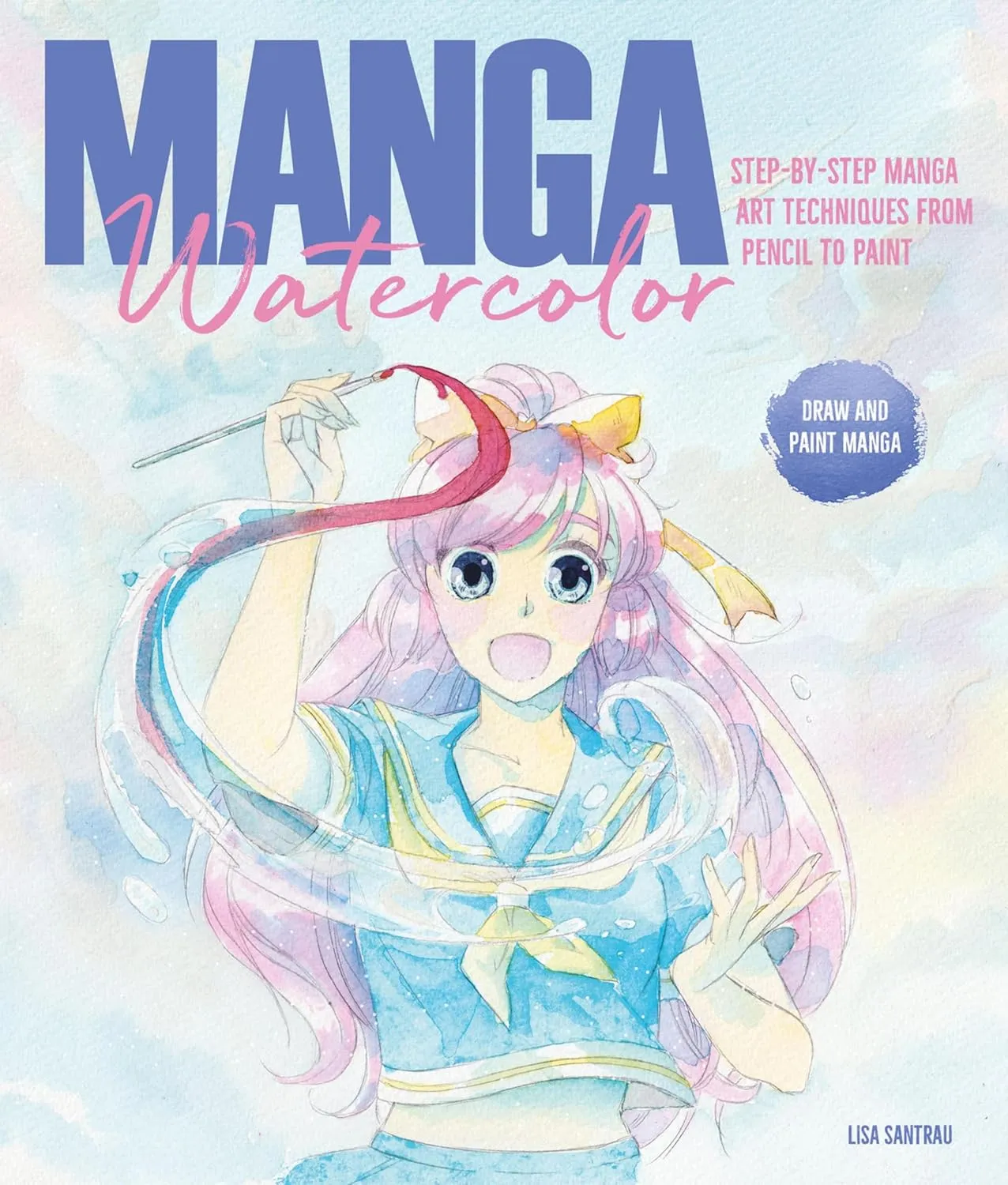 manga watercolor step by step manga art techniques from pencil to paint