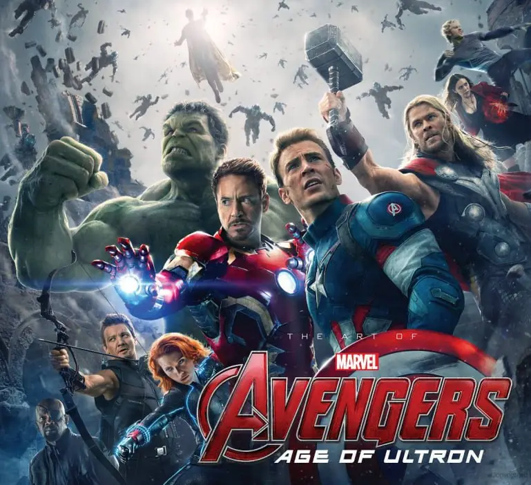 marvels avengers age of ultron the art of the movie slip