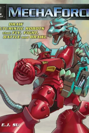 mechaforce draw futuristic robots that fly fight battle and brawl