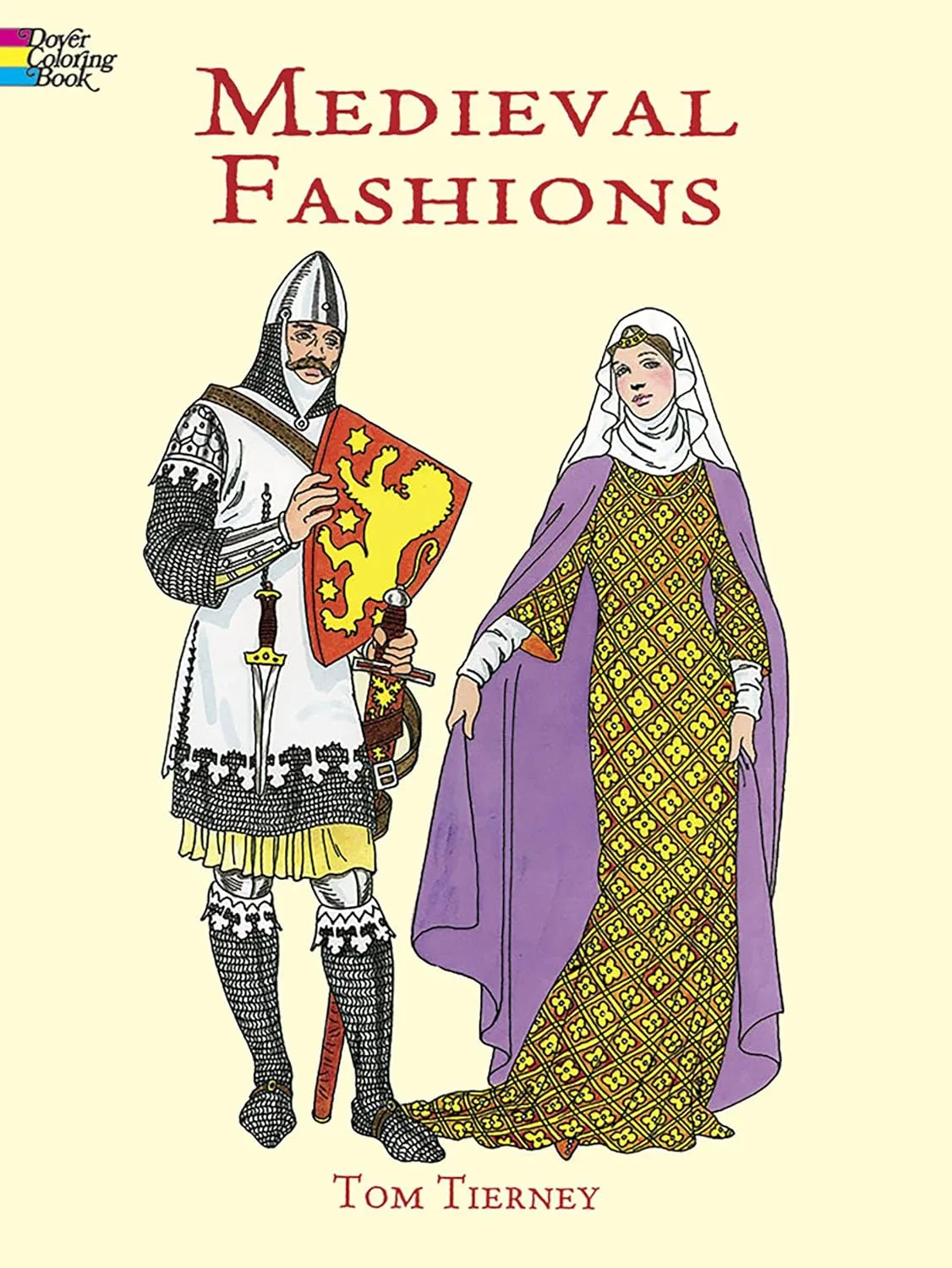 medieval fashions coloring book 1