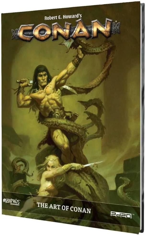 modiphius conan the art of conan 1