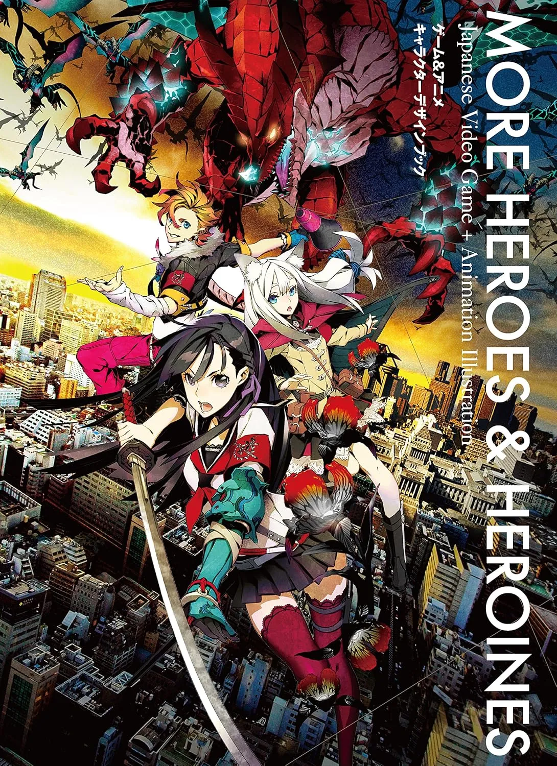 more heroes and heroines japanese video game animation illustration