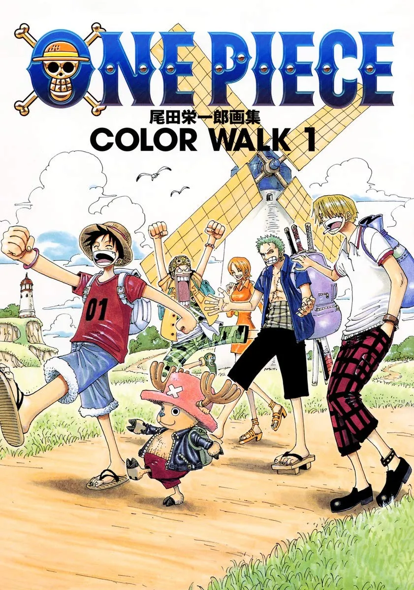 one piece color walk art book vol 1 1