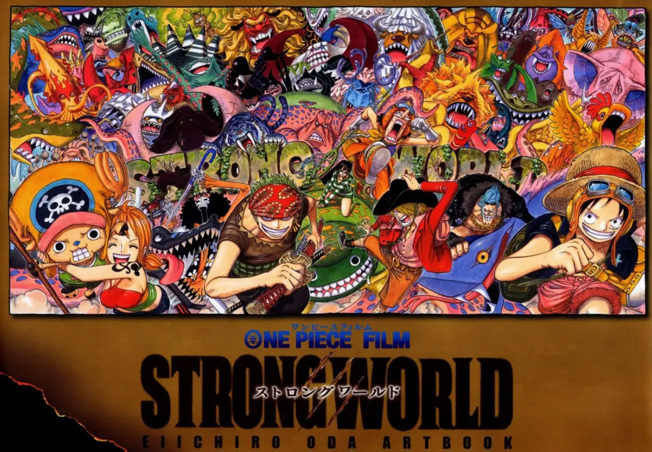 one piece strong world eiichiro oda artbook