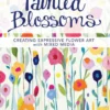 painted blossoms creating expressive flower art with mi