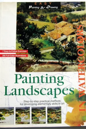 painting landscapes in watercolors easy painting and drawing