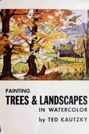 painting trees landscapes in watercolor