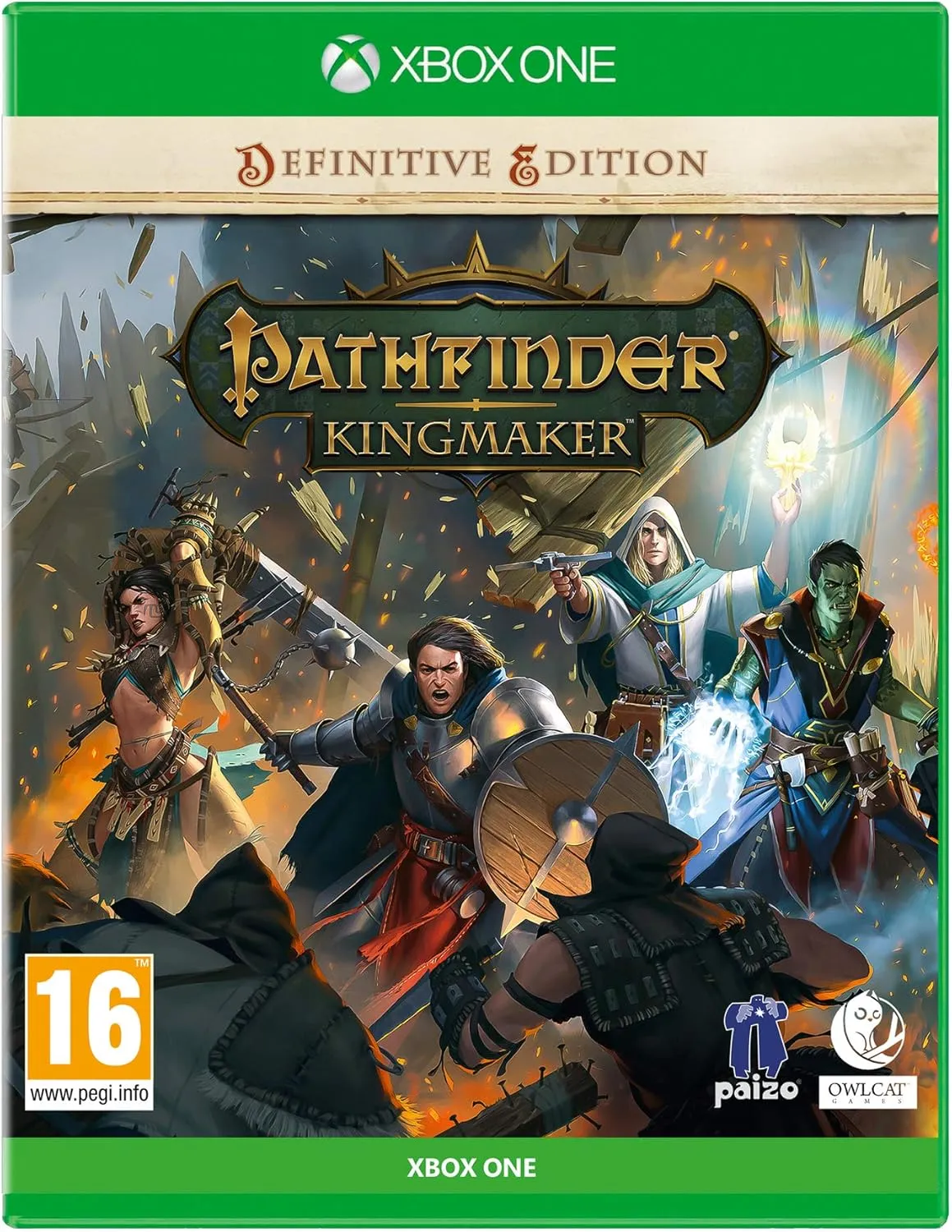 pathfinder kingmaker definitive edition xbox one preowned