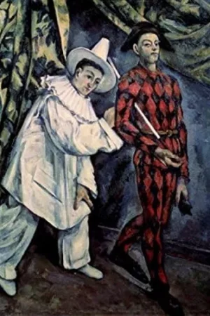 pierrot and harlequin mardi gras 1888 paul cezanne 1839 1906 french oil on canvas pushkin museum of fine arts moscow russia poster print 18 x 24