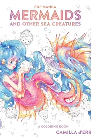 pop manga mermaids and other sea creatures a coloring book 1