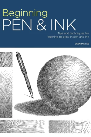portfolio beginning pen ink tips and techniques for learning to draw in pen and ink volume 9
