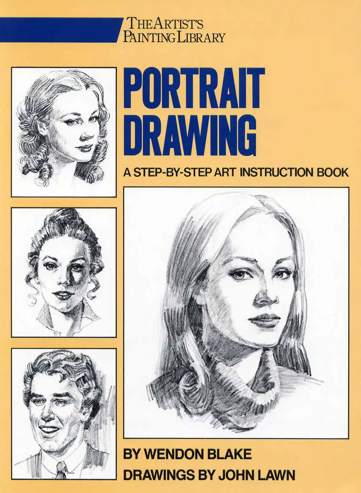 portrait drawing a step by step art instruction book