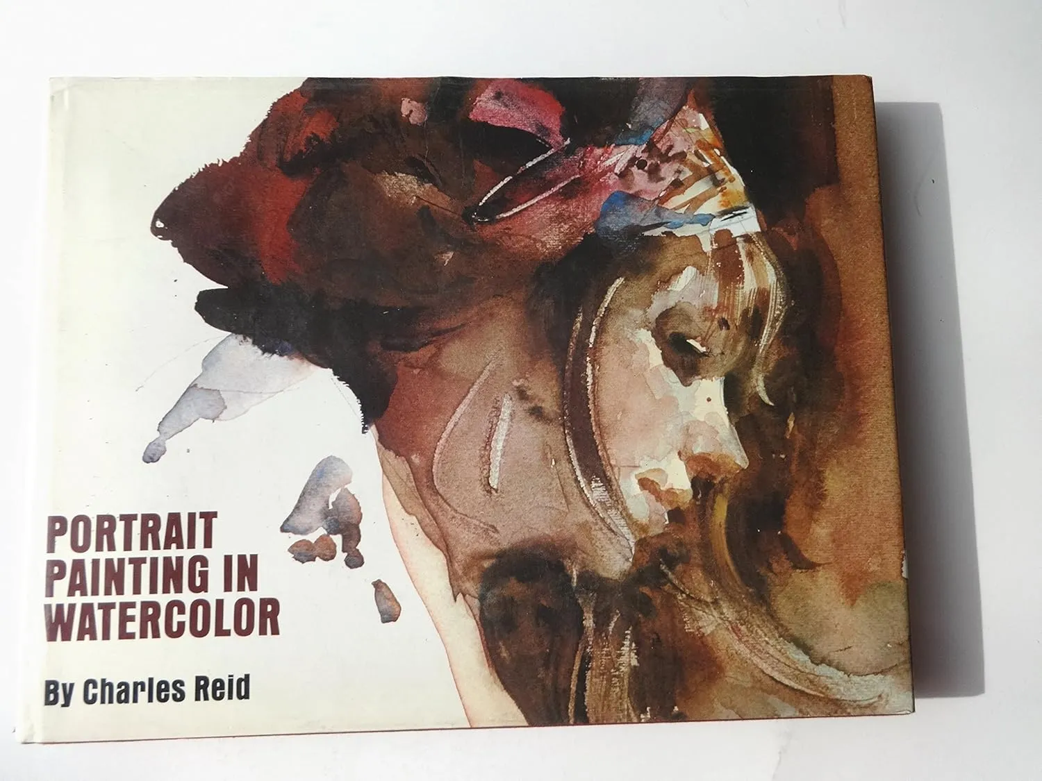portrait painting in watercolor