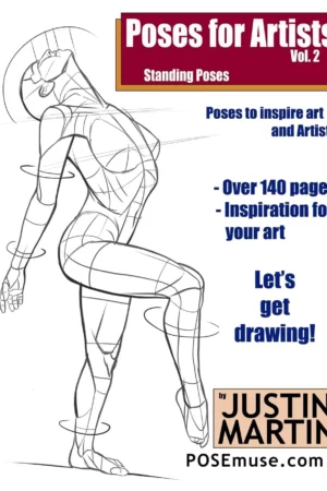 poses for artists volume 2 standing poses an essential reference for figure drawing and the human form inspiring art and artists