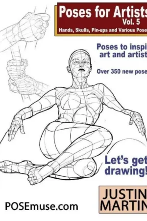 poses for artists volume 5 hands skulls pin ups various 