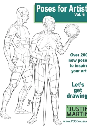 poses for artists volume 6 an essential reference for figure drawing and the human form inspiring art and artists