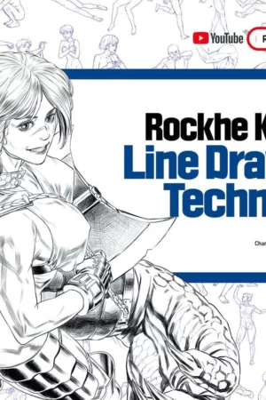 rockhe kims line drawing technique vol 2 english ver