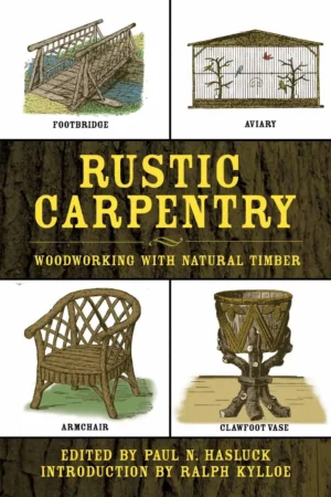 rustic carpentry woodworking with natural timber