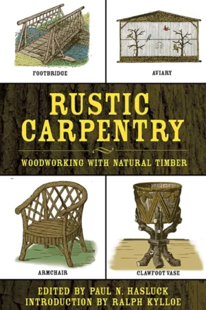 rustic carpentry woodworking with natural timber 1
