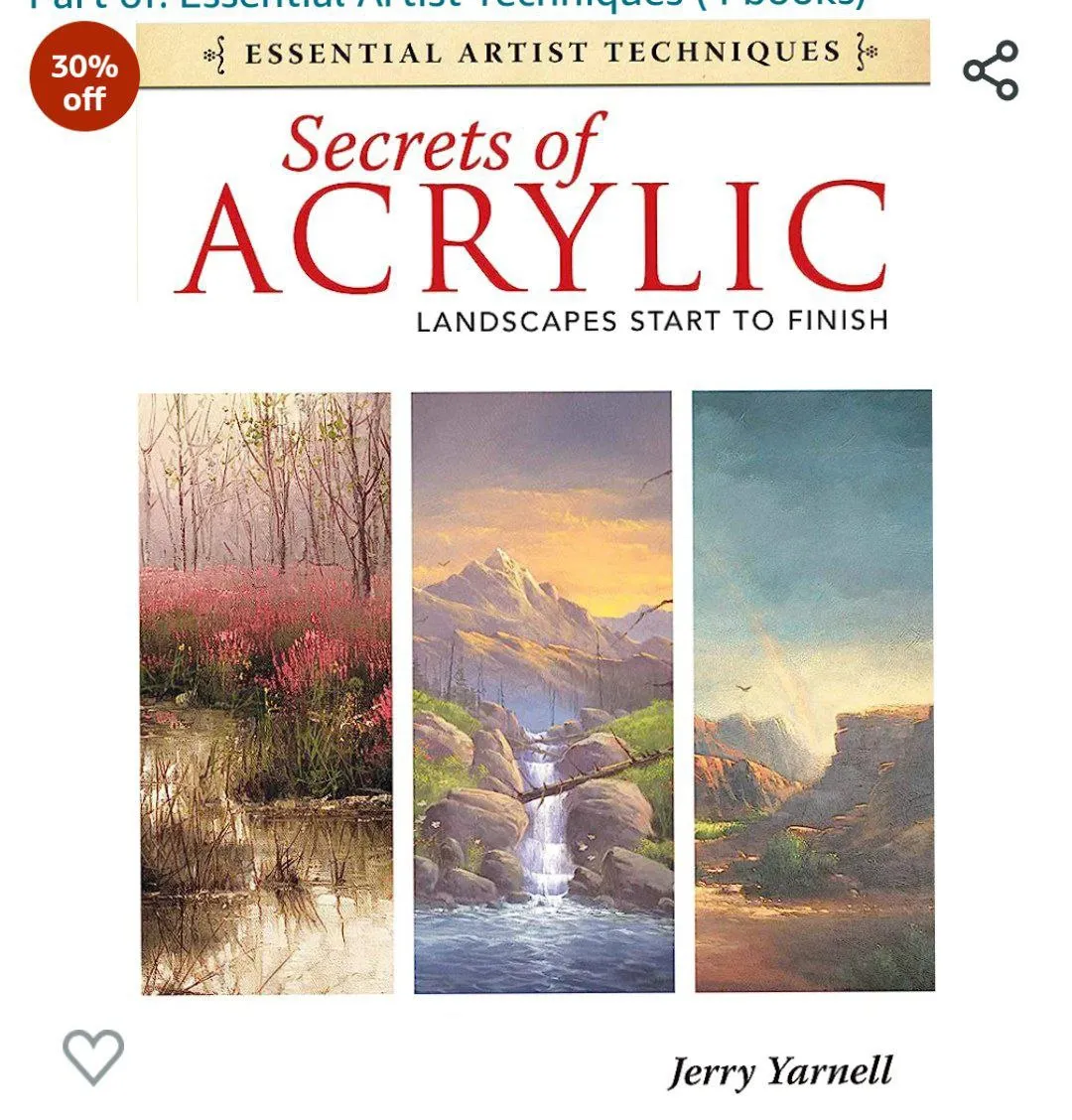 secrets of acrylic landscapes start to finish