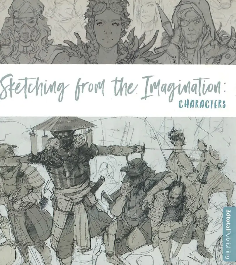 sketching from the imagination characters