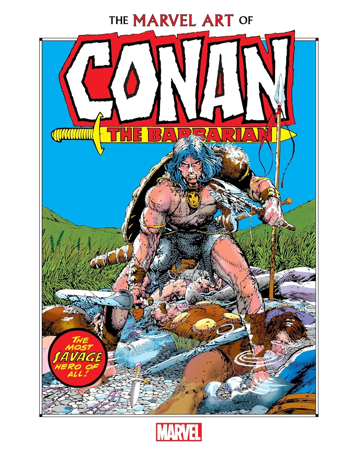 the marvel art of conan the barbarian
