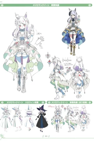 tv anime uma musume pretty derby season 2 genga collection 2