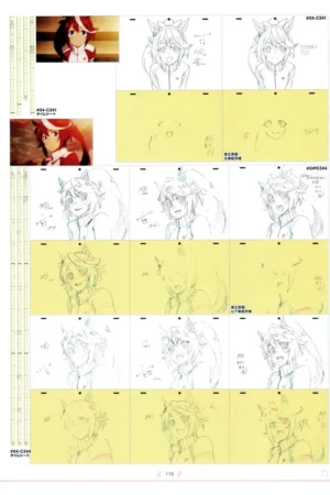 tv anime uma musume pretty derby season 2 genga collection 3