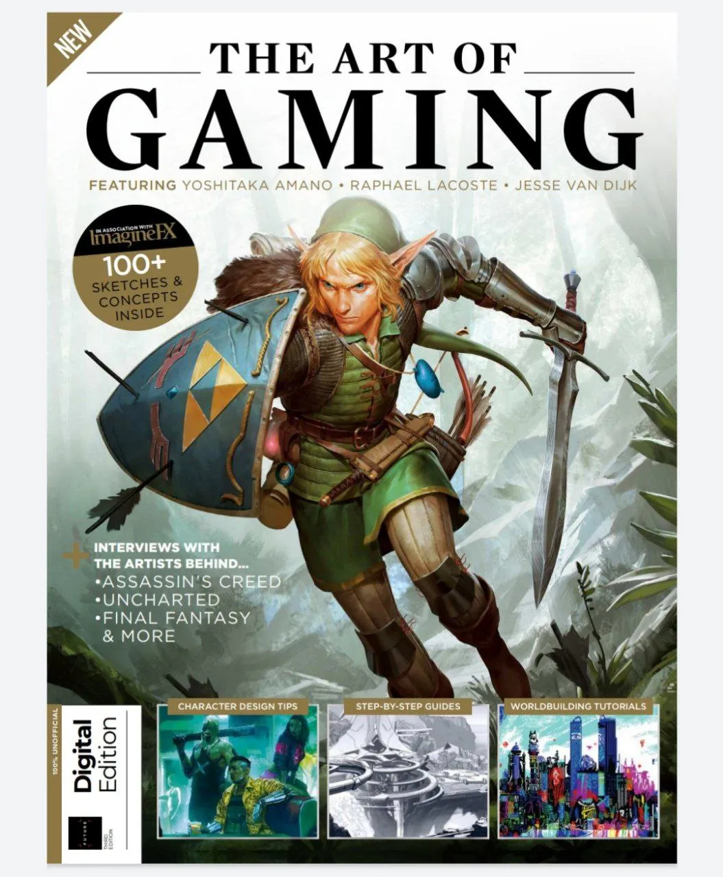 the art of gaming from imaginefx 100 sketch