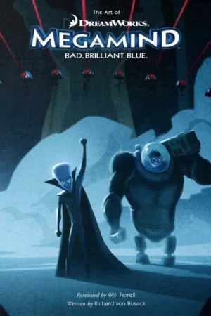 the art of megamind bad blue brilliant