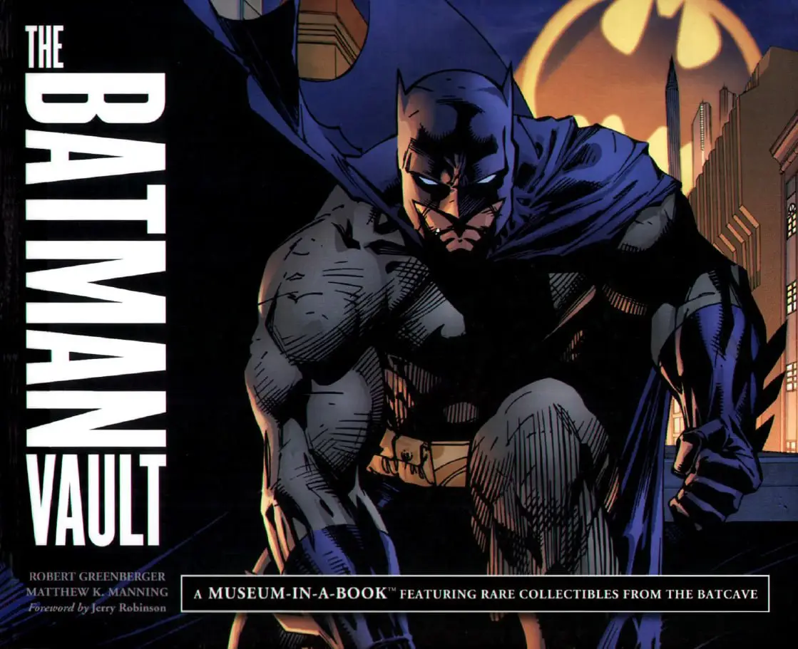 the batman vault a museum in a book with