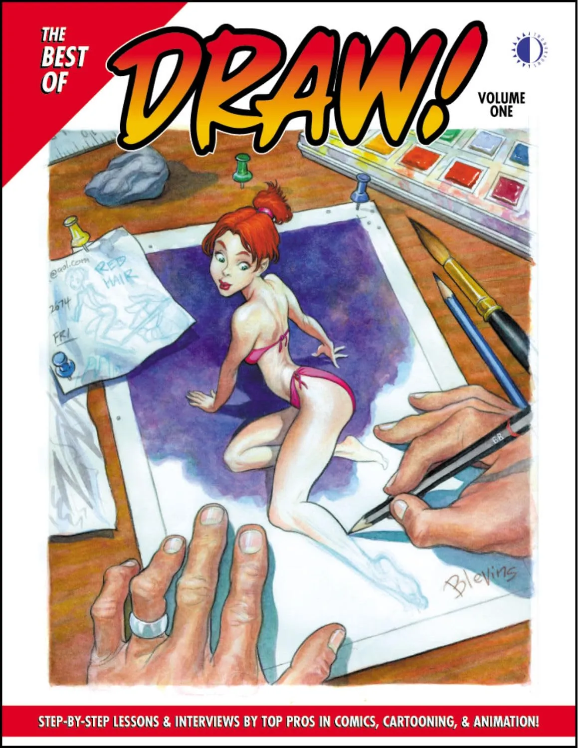 the best of draw step by step lessons interviews by top pros in comics cartooning animation 01
