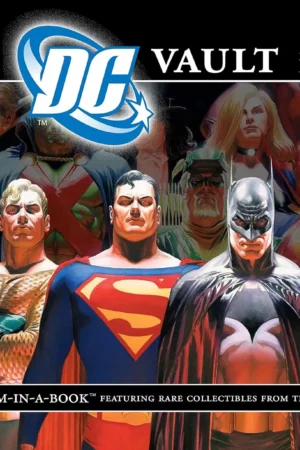 the dc vault a museum in a book with rare collectibles from the dc universe