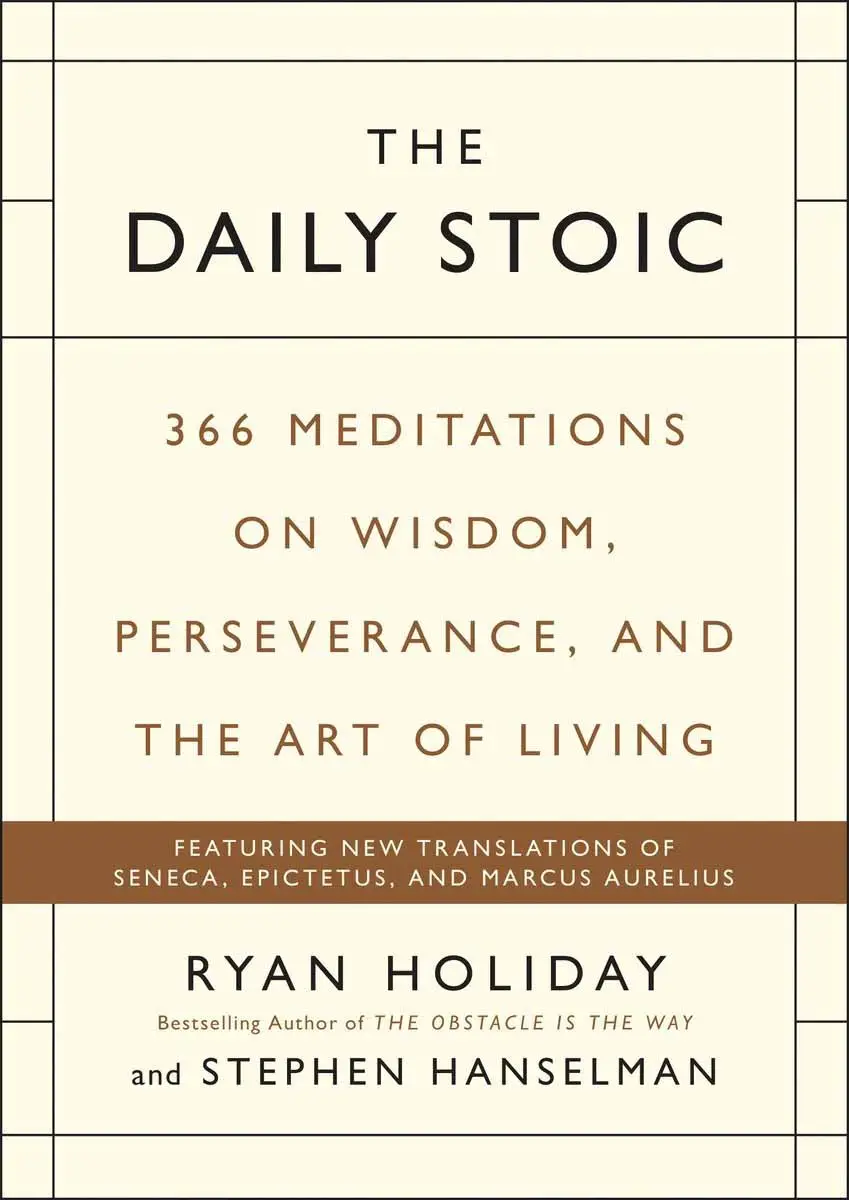 the daily stoic 366 meditations on wisdom